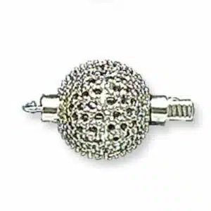 BC-62: ROUND BEAD CLASP FOR DIAMONDS