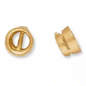 BZ-11B: ROUND HEAVY BEZEL WITH AIRLINE & BAR CAST SETTING