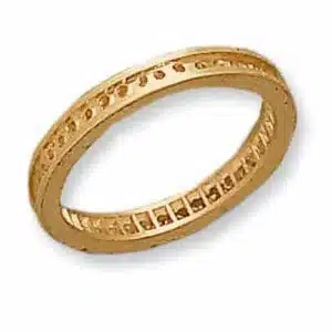 CH-ER01/15: FULL CHANNEL AZURED ETERNITY RING