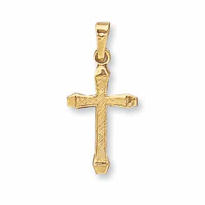 CR-40: HOLLOW CROSS WITH TEXTURED DESIGN - Wholesale Jewelry Supplies ...