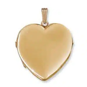 LOH-907: 4 PICTURE HEART SHAPED LOCKET