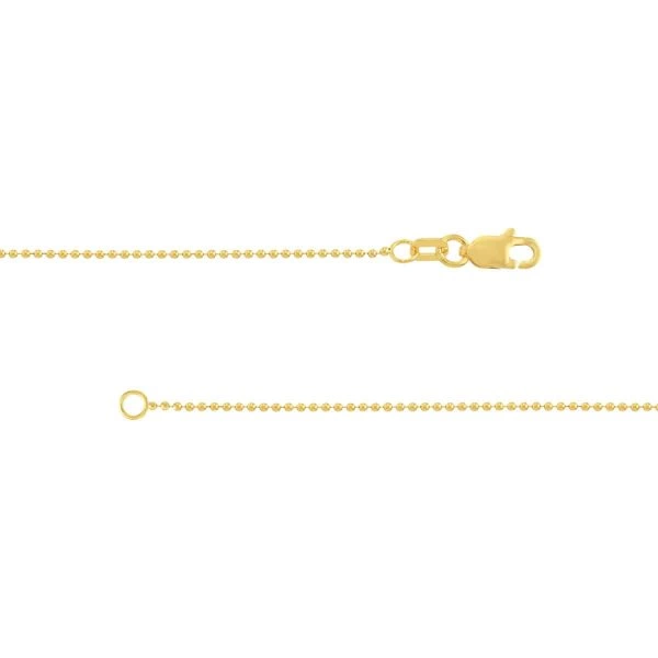 NCBL: ASSEMBLED BEAD CHAIN WITH LOBSTER LOCK