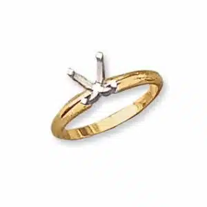 RM-10: 4 PRONG ENGAGEMENT RING REGULAR WEIGHT