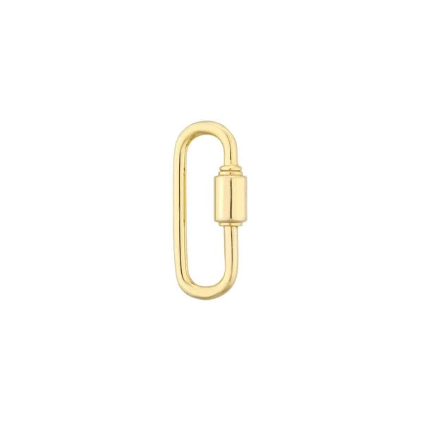 SH-23: OVAL CLASP WITH TWISTED CLOSURE