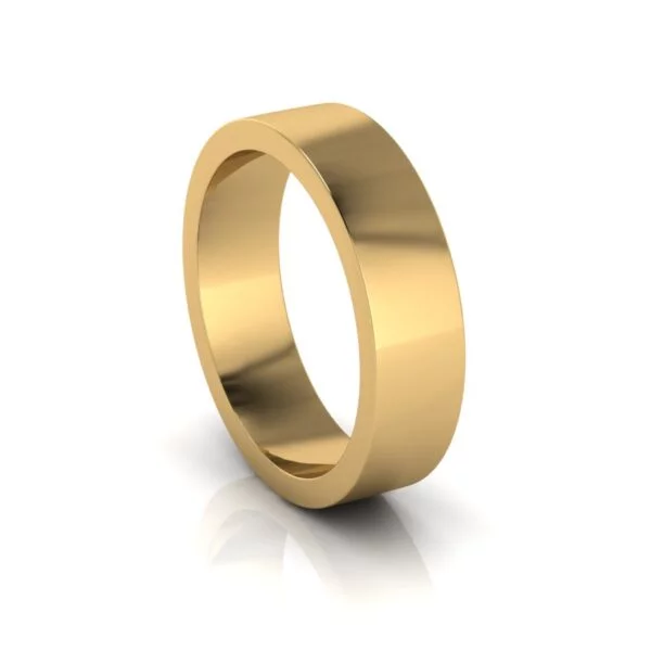 WB-20: FLAT WEDDING BAND